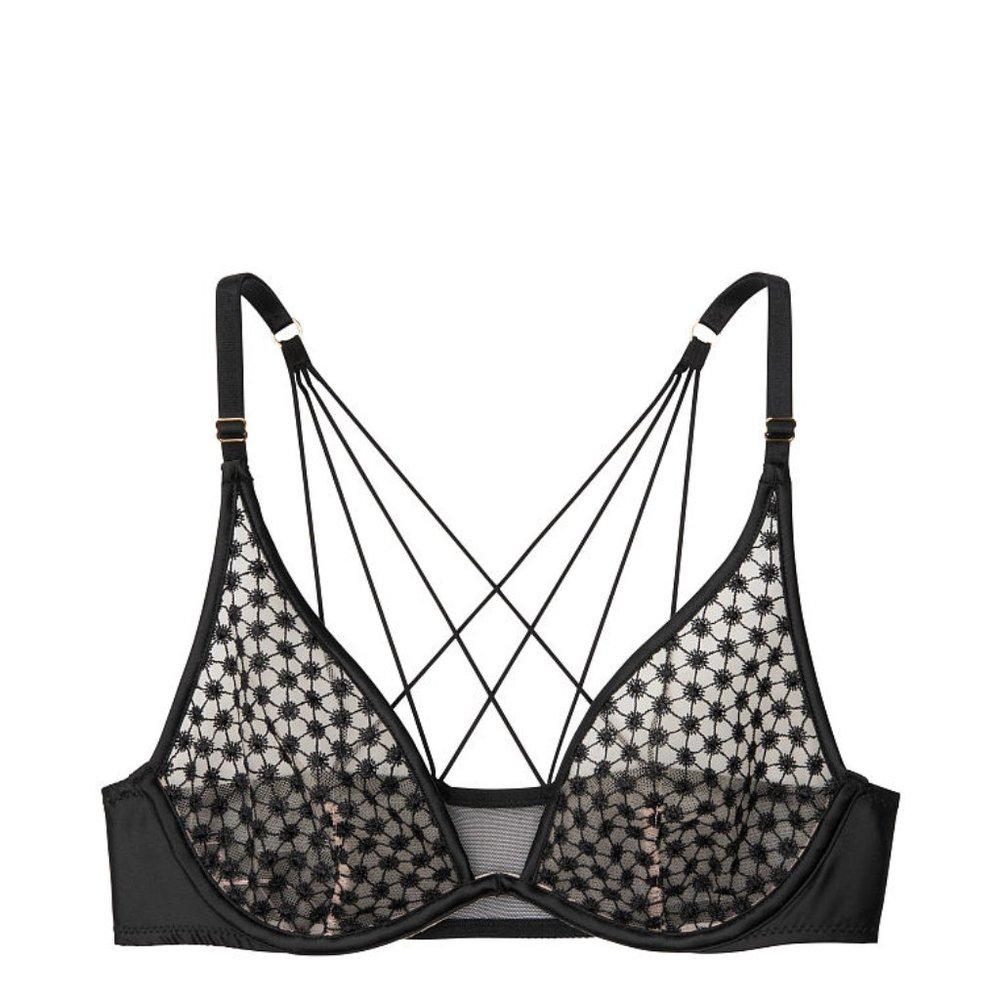 Starburst Plunge Bra 34DD NWT